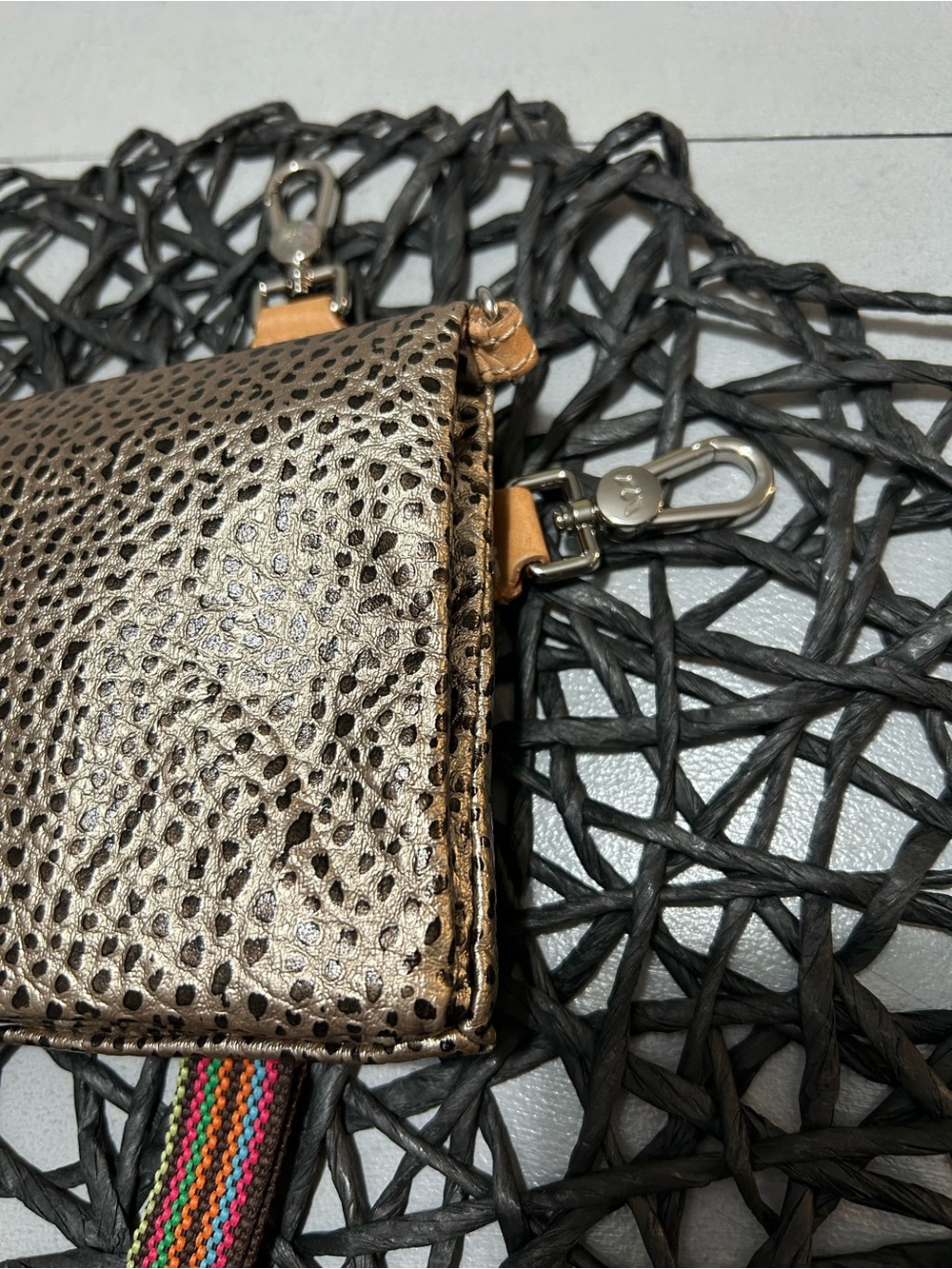 Consuela Wesley Uptown Metallic Crossbody Bag - Picture 7 of 10